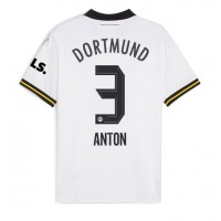 Fotbalové Dres Borussia Dortmund Waldemar Anton #3 Alternativní 2024-25 Krátký Rukáv